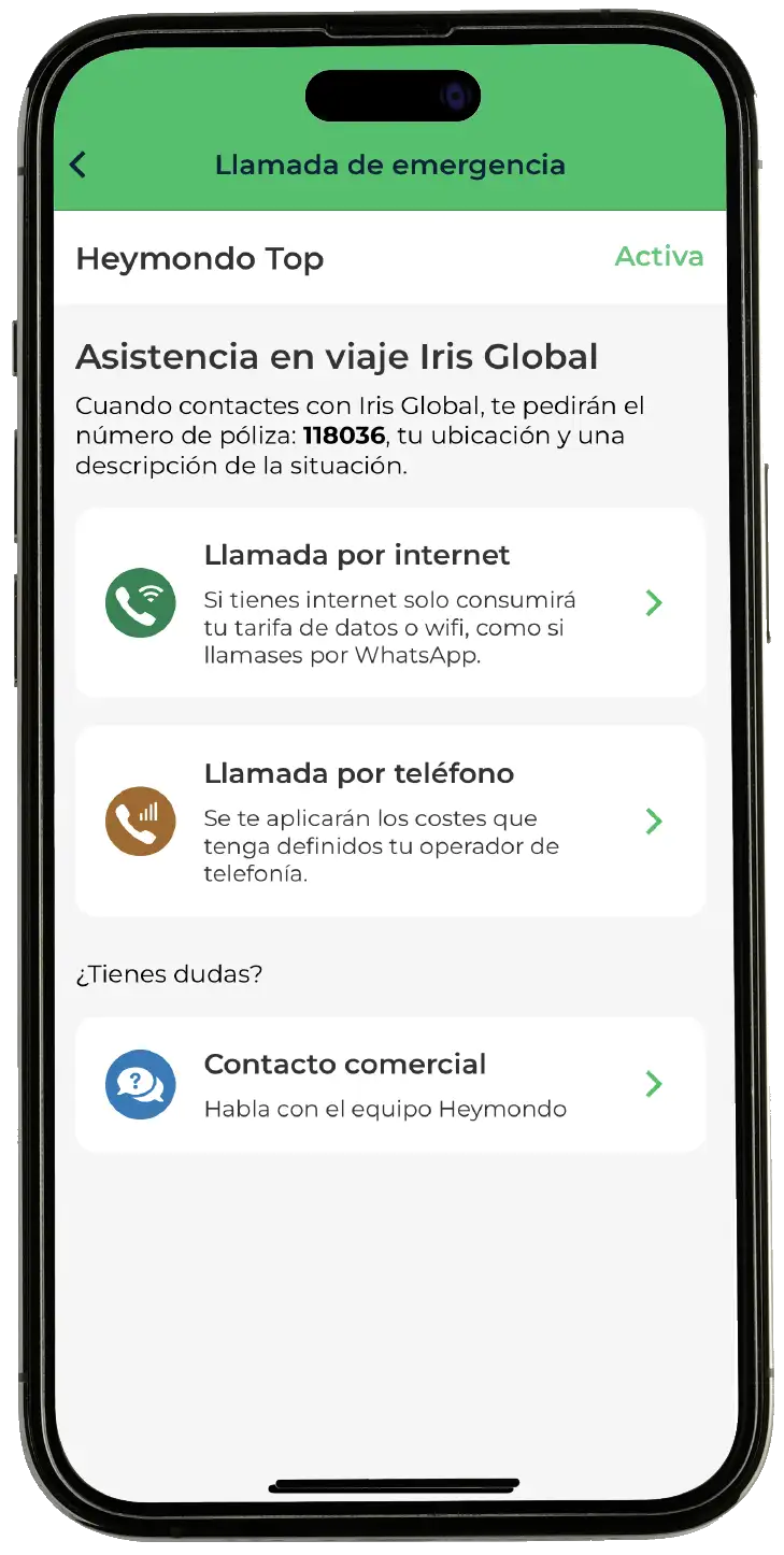 seguro viaje App